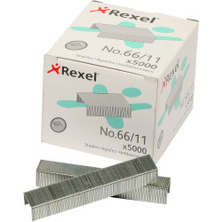 Rexel No.66 Staples Heavy Duty 66/11 Box Of 5000