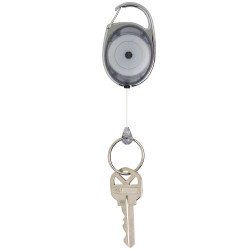 Rexel Snap Lock Key Holder Retractable 60cm Charcoal