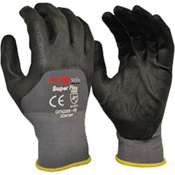 Maxisafe Supaflex Gloves Coated 3/4 Medium