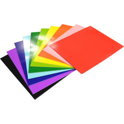 Rainbow Surface Board 510x640mm 300gsm Double Sided Assorted Pack of 100