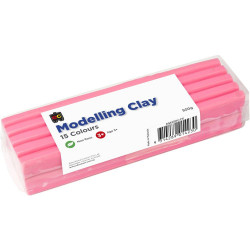 EC Modelling Clay 500gm Pink