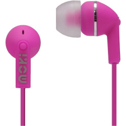 Moki Dots Noise Isolation Earbuds Pink