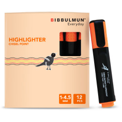 Bibbulmun Highlighter Chisel 1-4.5mm Orange