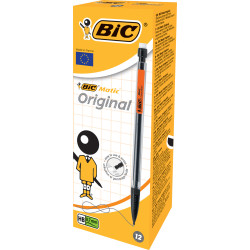 Bic Matic Mechanical Pencil 0.7mm Eraser Pack of 12