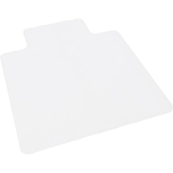 Rapidline Chair Mat Smooth Base For Hard Floors 115 x 135cm Frosted