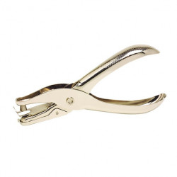 Marbig One Hole Punch Plier - 7 Sheet Silver 