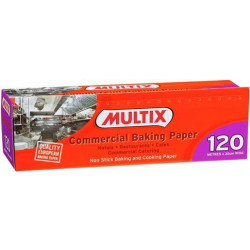 Multix Non Stick Baking Paper 30cm x 120m