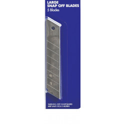 Economy Cutter Snap Off Blades - Refill Pk5  (suits:  GNS-26121)