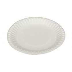 Capri Paper Plates Uncoated 178mm 50's