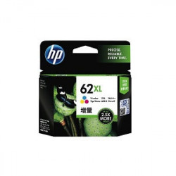 HP Genuine #62XL High Yield  Tri Colour Ink Cartridge -415pg