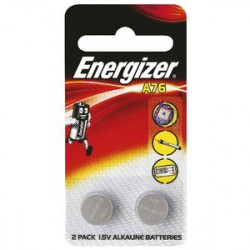 Energizer A76 / LR44 Coin Batteries 1.5V - 2 Pack