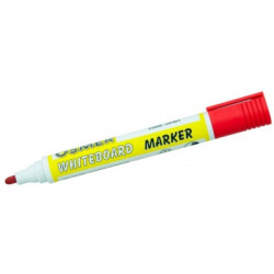 Osmer Bullet Tip Whiteboard Markers - Red