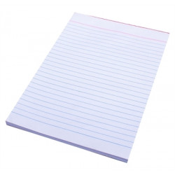 Office Notepad A4 100leaf Bank Ruled 