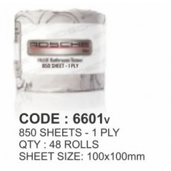 Rosche Environmental Toilet Tissue 1 Ply 850 sheet