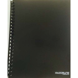 A4 Refillable Display Books Black - 20P
