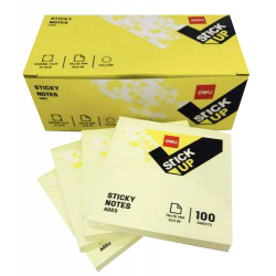 Yellow Sticky Notes Pack 76x76 x 12 