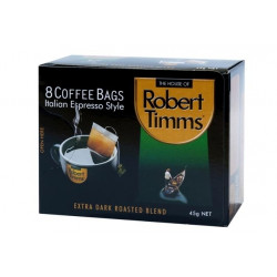 Robert Timms Italian Espresso Coffee Bags 8s