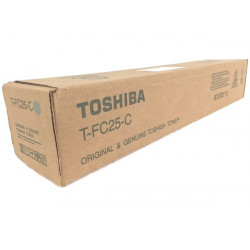Toshiba Genuine Cyan Toner Cartridge TFC25C - 26.8K