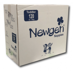 Newgen Nappy Large 'Toddler' 120's 10-15kg