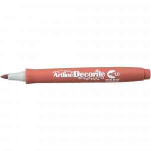 Artline Decorite Markers 1.0mm Bullet Standard Brown Box Of 12