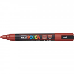Uni Posca Paint Marker PC-5M  Medium 2.5mm Bullet Tip  Ruby Red