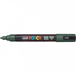 Uni Posca Paint Marker PC-5M  Medium 2.5mm Bullet Tip  English Green