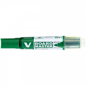 Pilot Begreen V Board Master Whiteboard Marker Bullet Green Box of 10