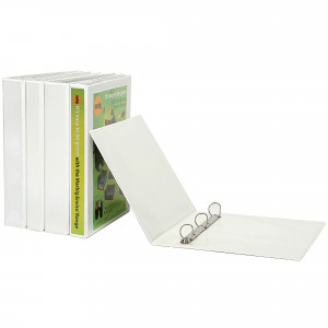 MARBIG INSERT BINDERS A4 3D Ring 25mm White