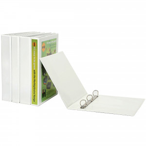 MARBIG INSERT BINDERS A4 2D Ring 50mm White