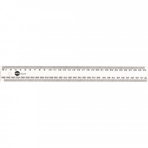 Marbig Plastic Ruler 30cm Clear