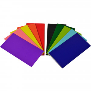 Rainbow Flash Card 203 x 102mm 300gsm Assorted 100 Sheets