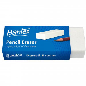 Bantex Eraser 41x19x12mm Small White