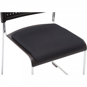 Rapidline Wimbledon Chair Seat Cushion Only Black Fabric