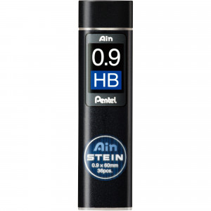 Pentel Ain Stein Leads Refill C279 0.9mm HB Tube Of 36