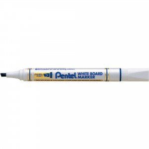 Pentel MW86 Whiteboard Marker Chisel 1.9-4.7mm Blue