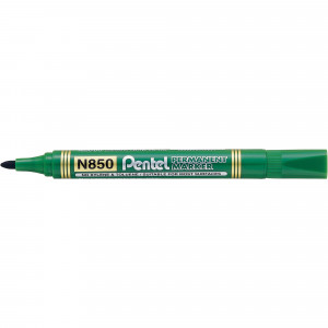 Pentel N850 Permanent Marker Bullet 1.5mm Green