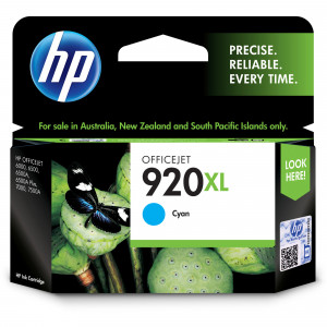HP 920XL OfficeJet Ink Cartridge High Yield Cyan CD972AA