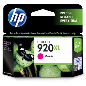 HP 920XL OfficeJet Ink Cartridge High Yield Magenta CD973AA