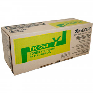 Kyocera TK-544Y Toner Cartridge Yellow
