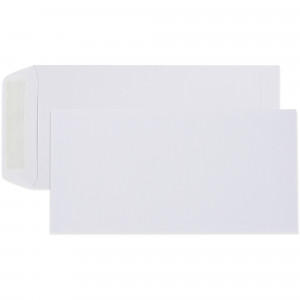 Cumberland Plain Envelope Pocket DL Strip Seal White Box Of 500