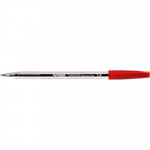 Artline 8210 Smoove Ballpoint Pen Medium 1mm Red