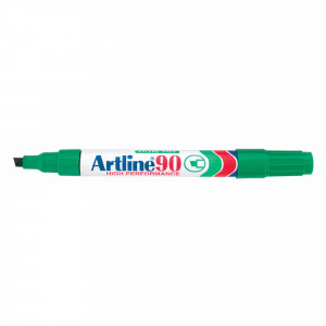 Artline 90 Permanent Marker Chisel 2-5mm Green