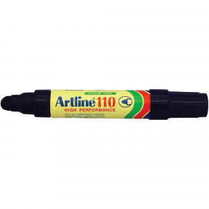 Artline 110 Permanent Marker Bullet 4mm Black