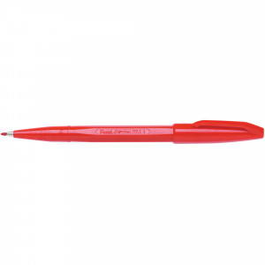 Pentel S520 Sign Pen Fibre Tip 0.8mm Red