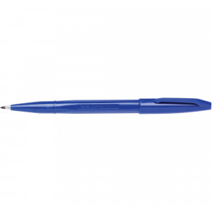 Pentel S520 Sign Pen Fibre Tip 0.8mm Blue