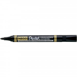 Pentel N850 Permanent Marker Bullet 1.5mm Black