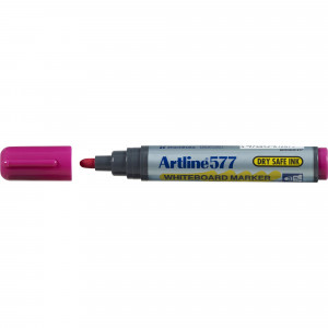 Artline 577 Whiteboard Marker Bullet 3mm Pink