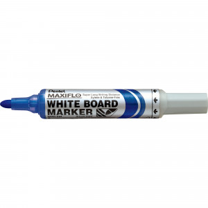 Pentel MWL5 Maxiflo Whiteboard Marker Bullet 2.1mm Pump It Blue