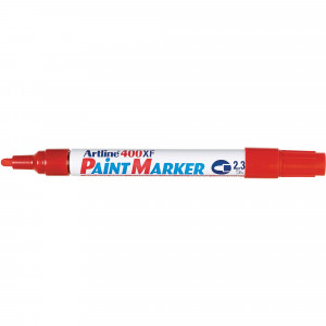 Artline 400Xf Paint Marker Medium Bullet 2.3mm Red