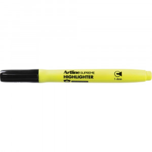 Artline Supreme Highlighter Chisel 2-5mm Yellow